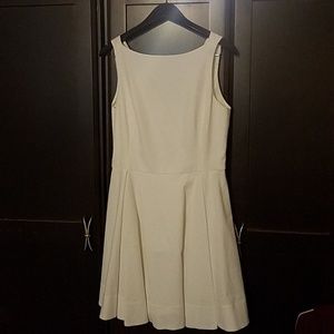 White cocktail dress